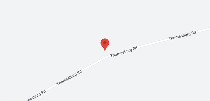 map of 676 THOMASBURG Road